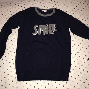 Gap slogan sweater “smile”